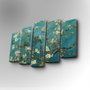 Wallity Cuadro Decorativo en Lienzo 5 Piezas 5PUC-012 Multicolor